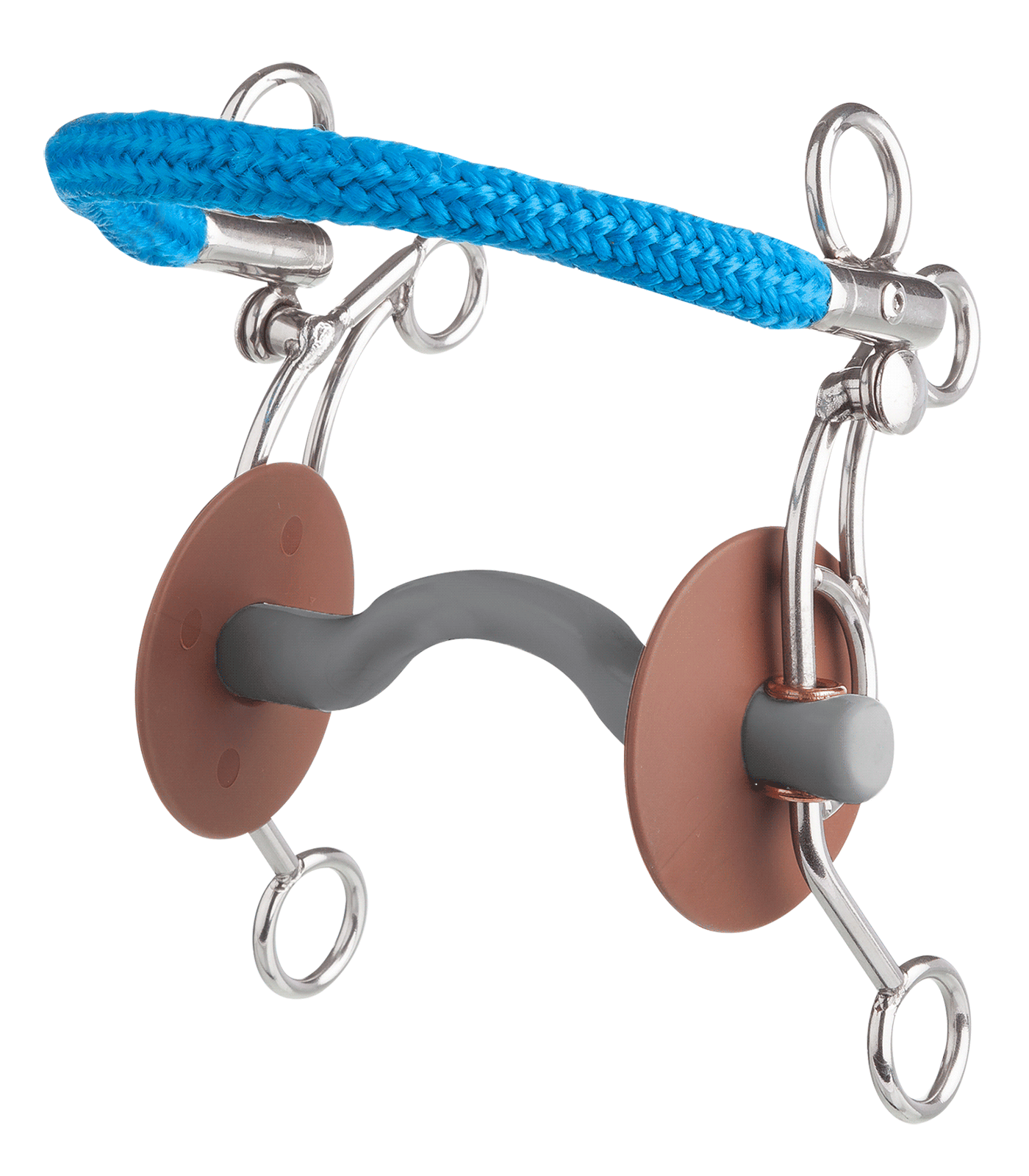 Beris Horse Soft Tandem With Tongue Port Bar Bit For Improved Suppleness