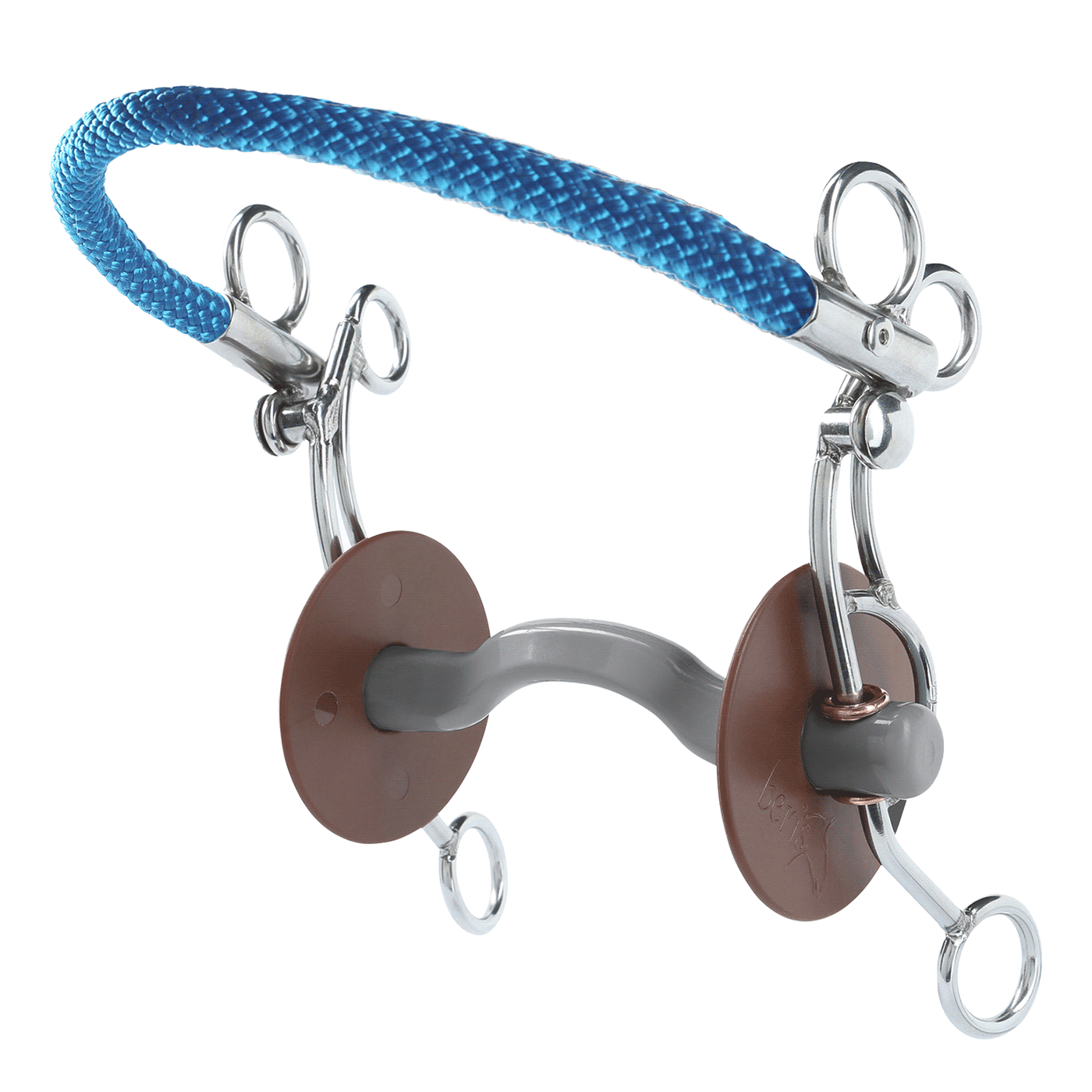 Beris Horse Hard Tandem With Konnex Mouthpiece Bit For Sensitive Horses