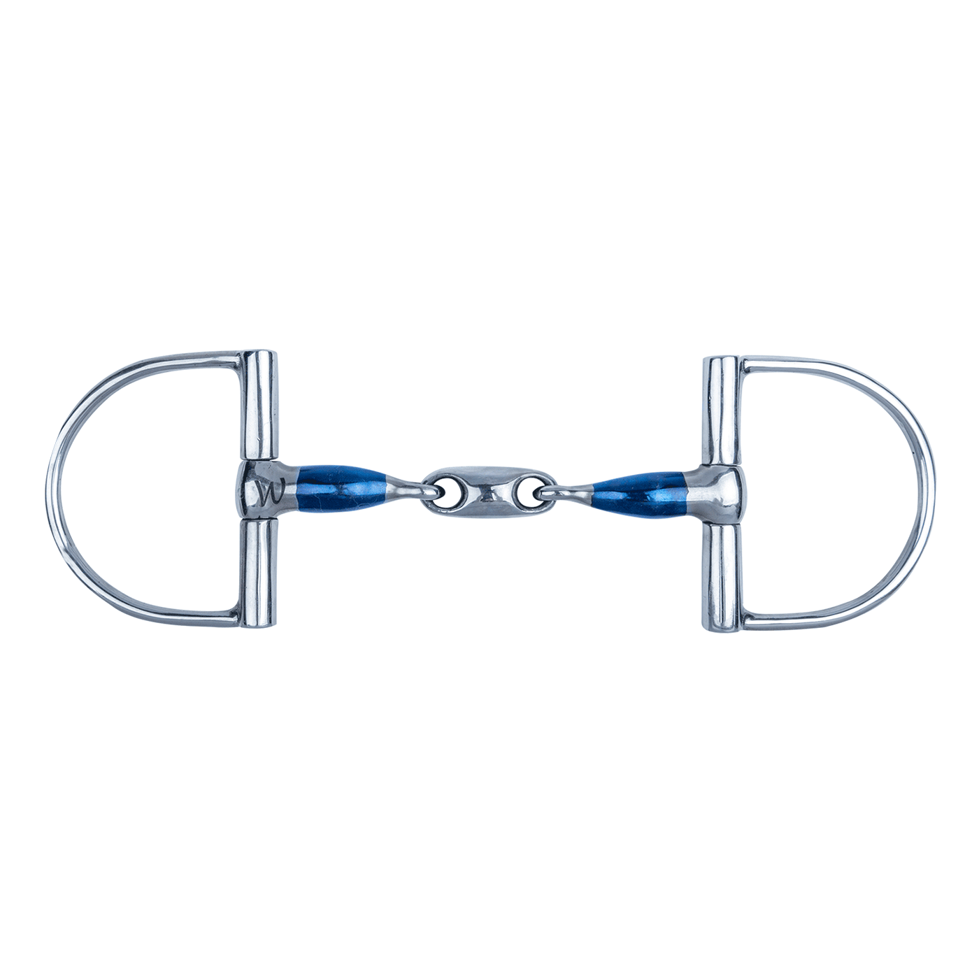Beris Horse Sweet Iron Anatomical Double Broken D-Ring Bit Dring