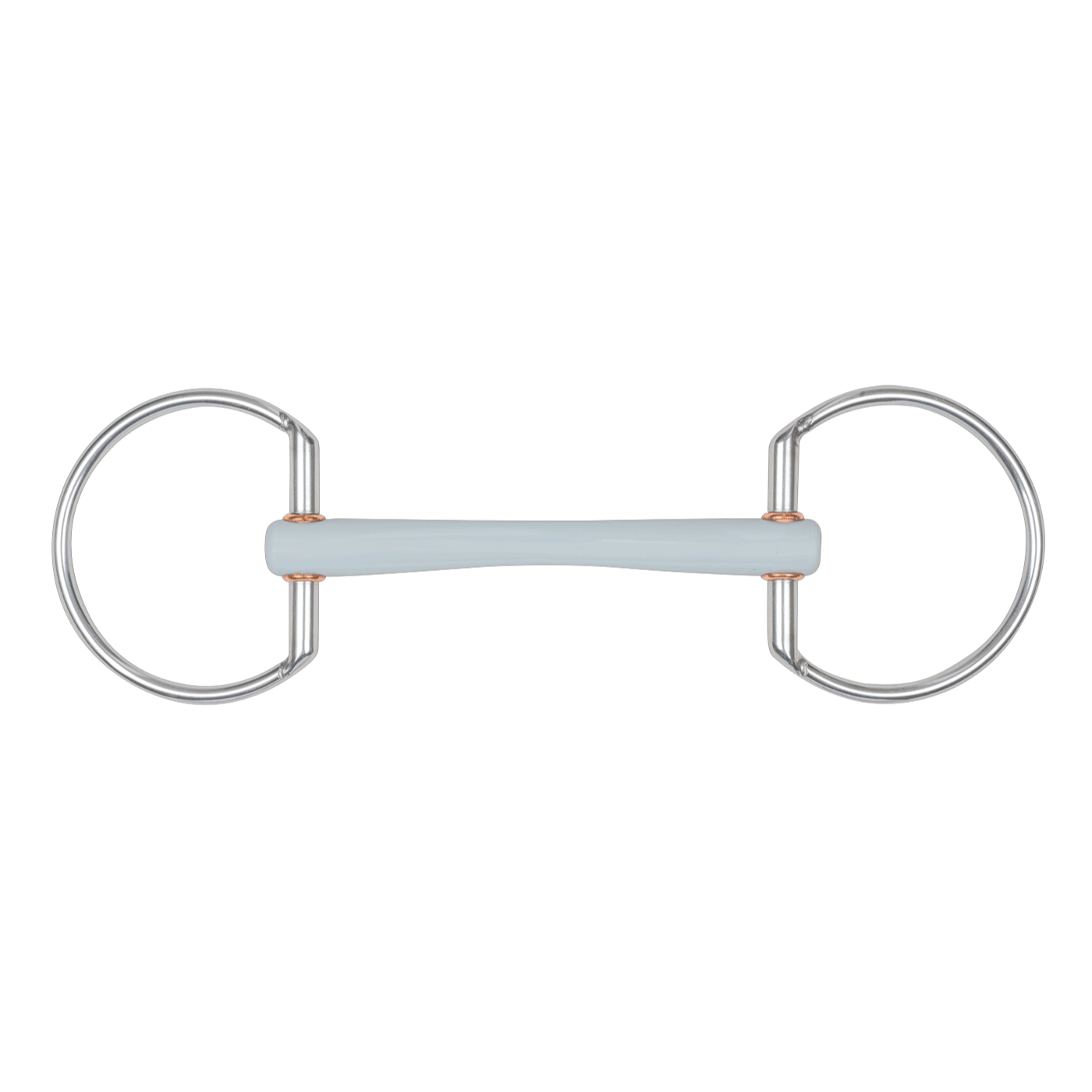 Beris Horse Soft 7 5cm Ring Eggbutt Olive Head Thin Comfort Bar Bit For Horses