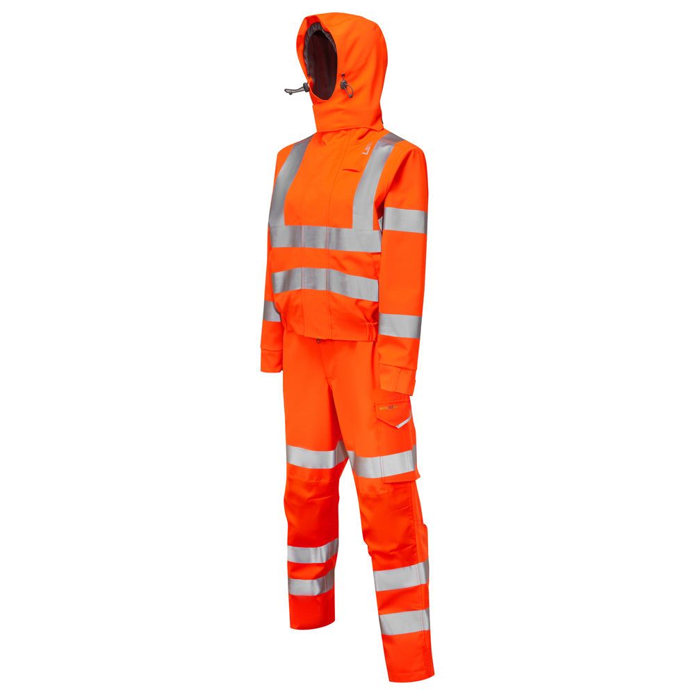 Leo Workwear Honeychurch EcoViz 10KX Women's Breathable Coverall Jacket Trousers
