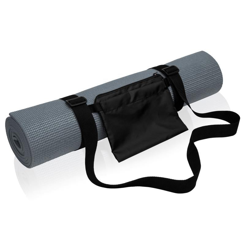 TriDri Yoga and Fitness Mat Textured Foam 190cm x 61cm Non-Slip PVC