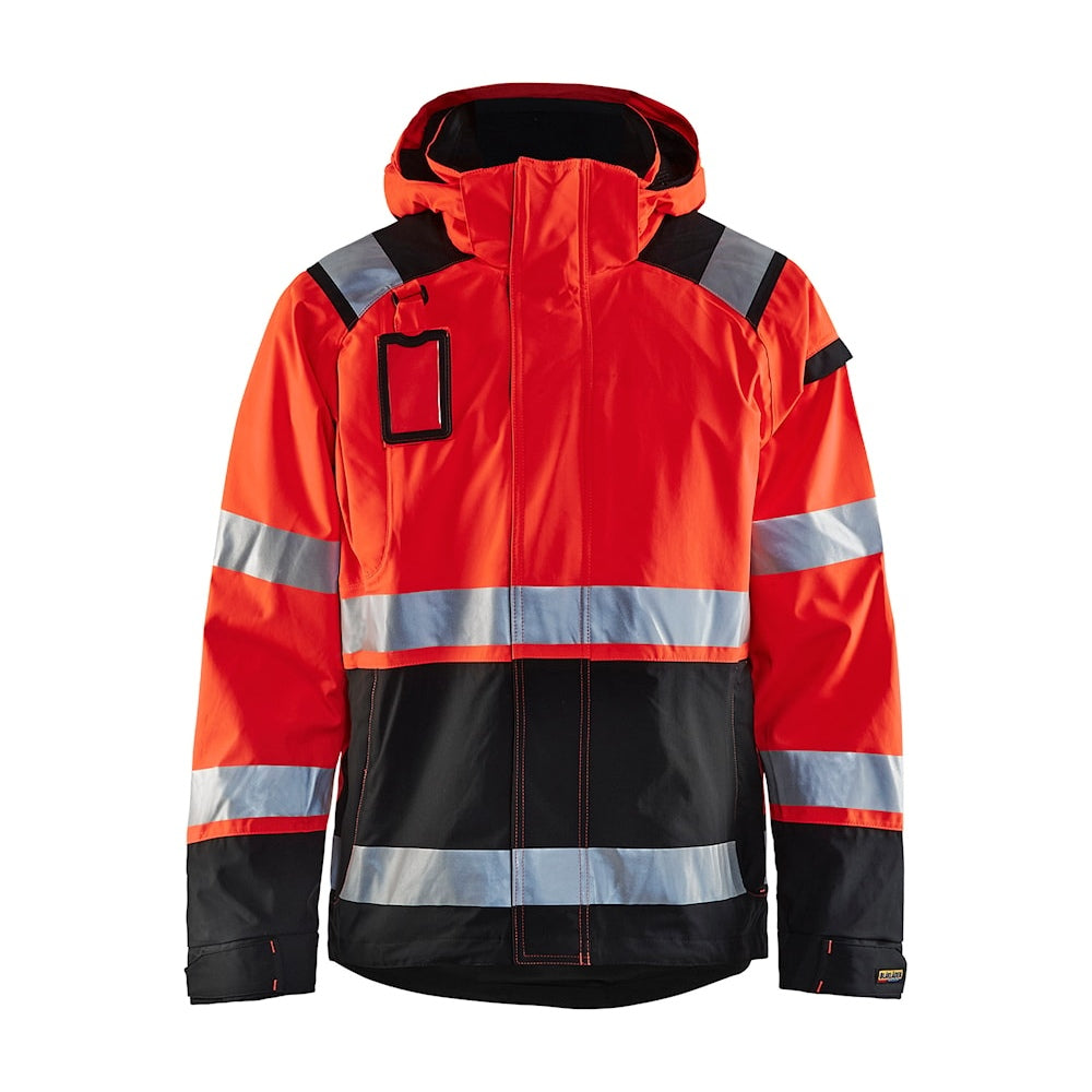 Blaklader Hi-Vis Shell Jacket 4987 Waterproof Breathable Reflective Safety Wear