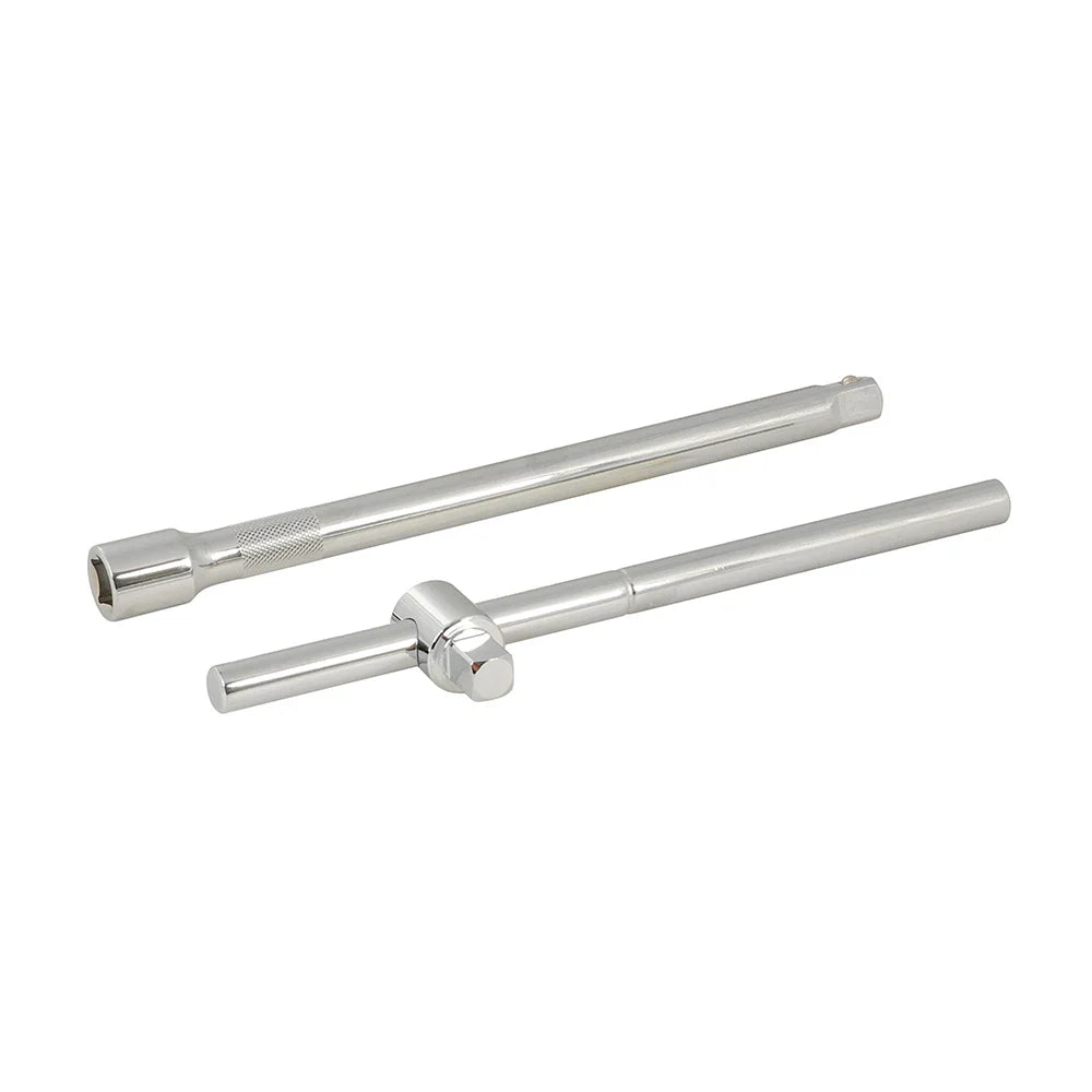 Silverline 1/2" Drive Socket Wrench Set 21Pce Metric with Quick-Release Ratchet