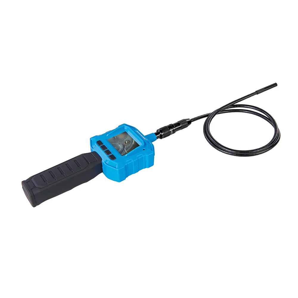 Silverline Video Inspection Camera IP67 Waterproof 8mm Head Colour Monitor