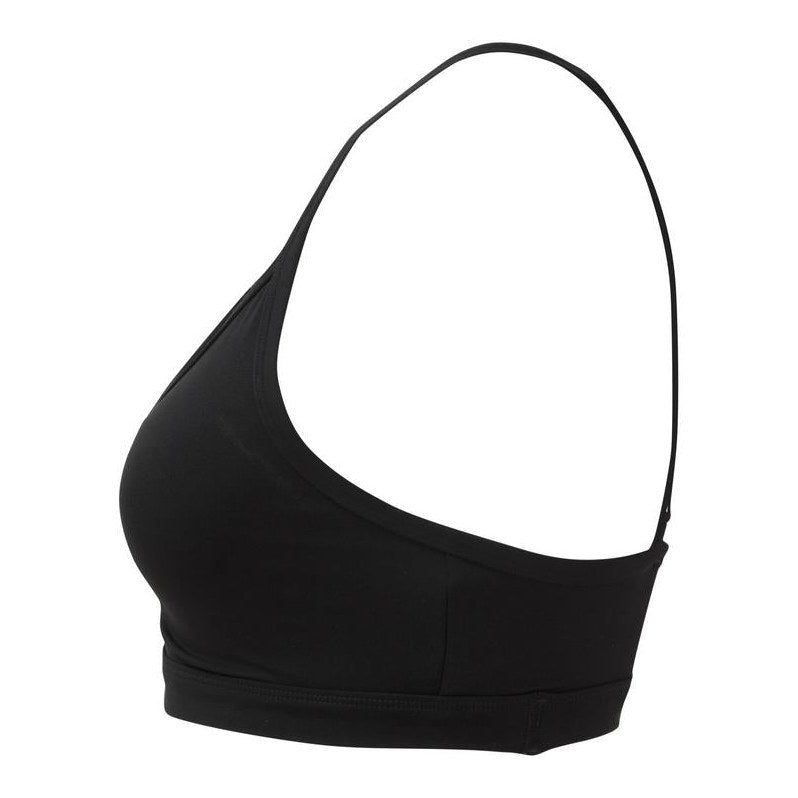 TriDri Women Ruched Sports Bra Medium Impact Adjustable Straps Removable Padding