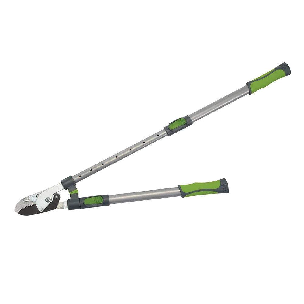Silverline Telescopic Anvil Lopping Shears Extendable Steel Handles 645-970mm