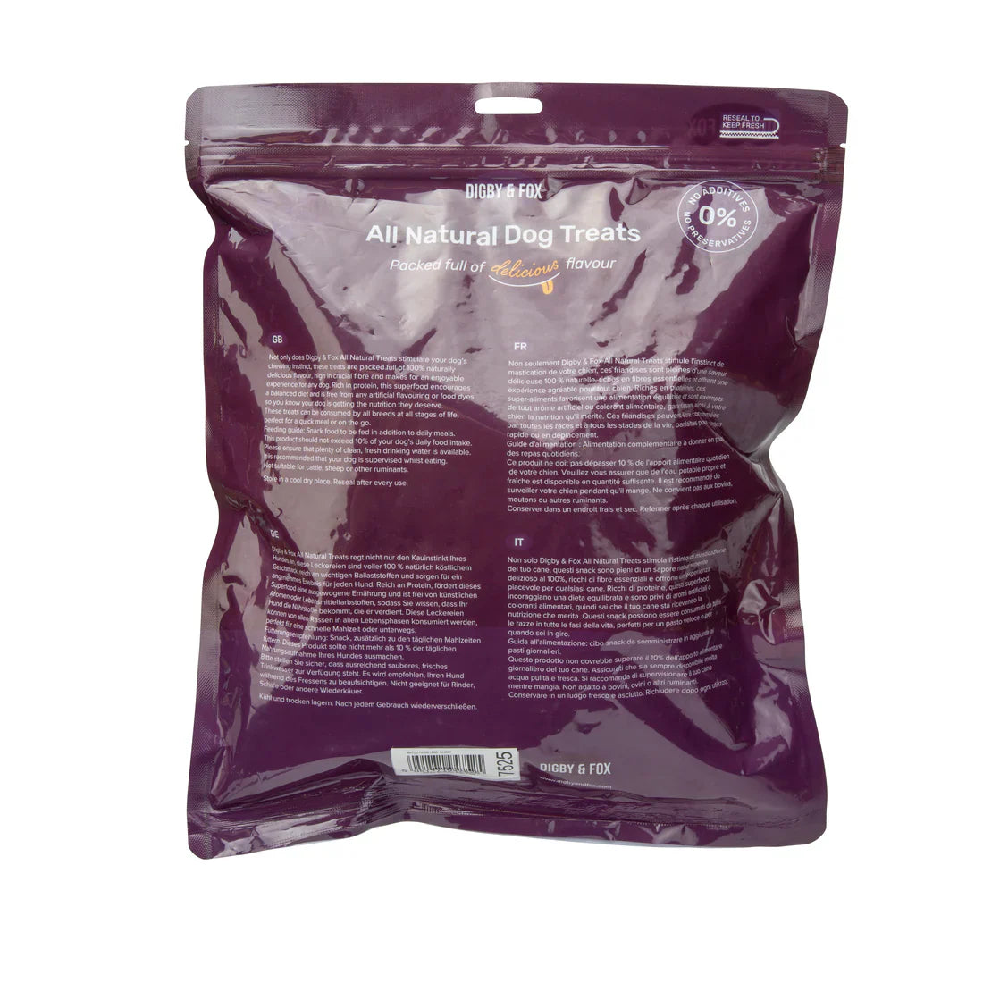 Shires Digby & Fox Buffalo Ear Flat Chew Dog Treat Hypoallergenic Dental