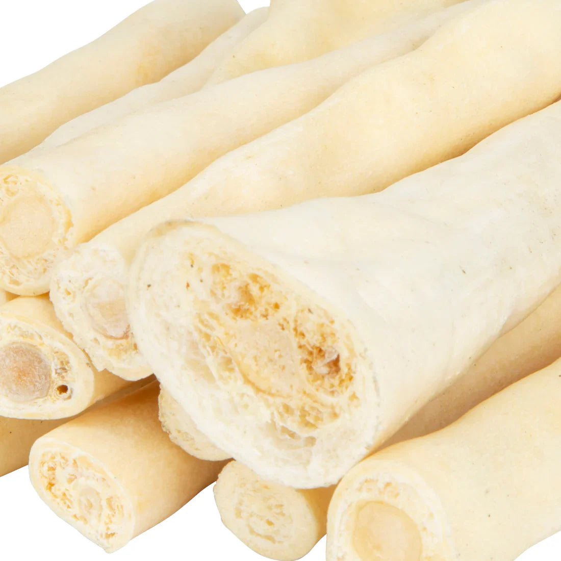 Shires Digby & Fox Buffalo Tails White Natural Dog Treats Rawhide Chews