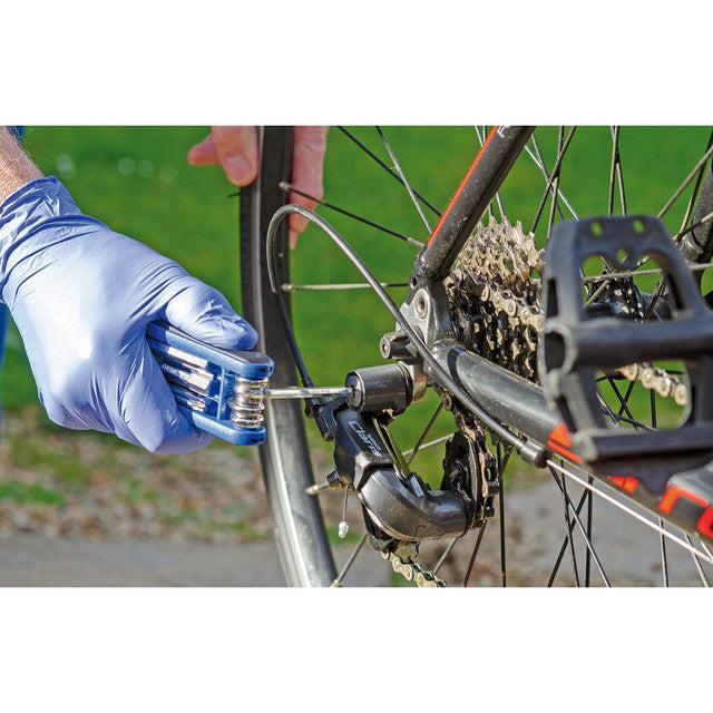 Draper Tools 16 Function Bicycle Multi-Tool Kit with Tyre Levers and Wrenches