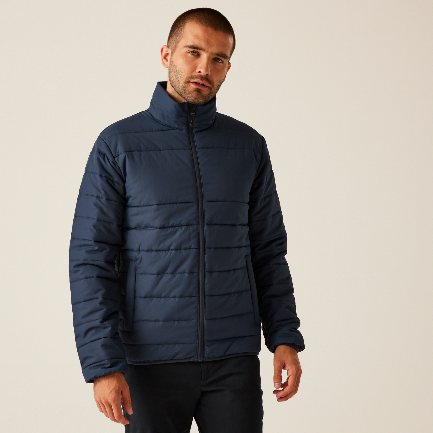 Regatta Professional Men's Thermal Jacket Water Repellent Insulated 4 Zip Pulls
