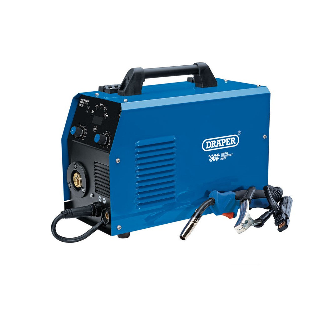 Draper Tools 160A Gas/Gasless MIG Inverter Multi-Welder with Digital Display