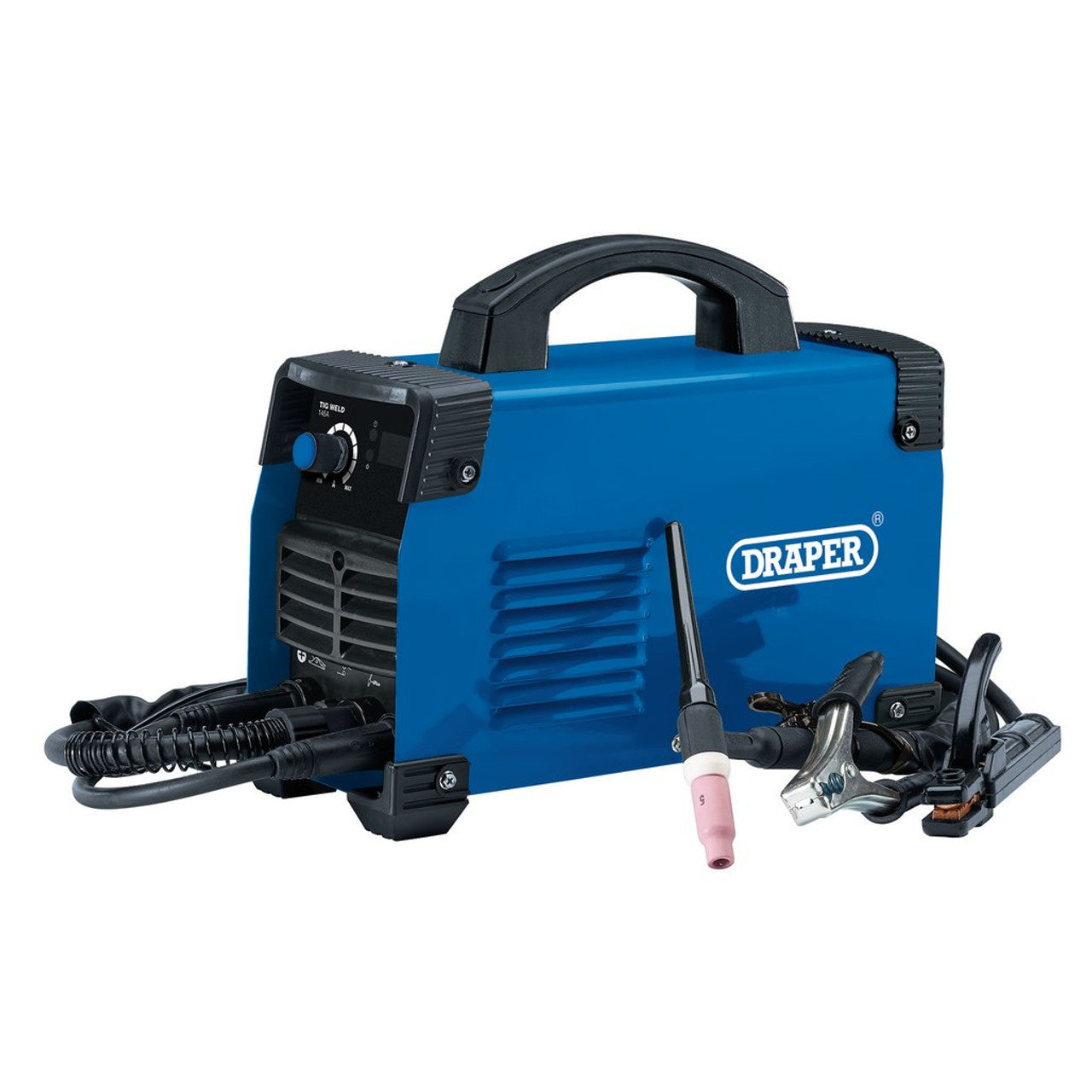Draper Tools 145A TIG MMA Welder IGBT Inverter Portable Compact Design