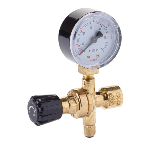 Draper Tools MIG Gas Bottle Regulator for Disposable CO2 Cylinder 1 Gauge