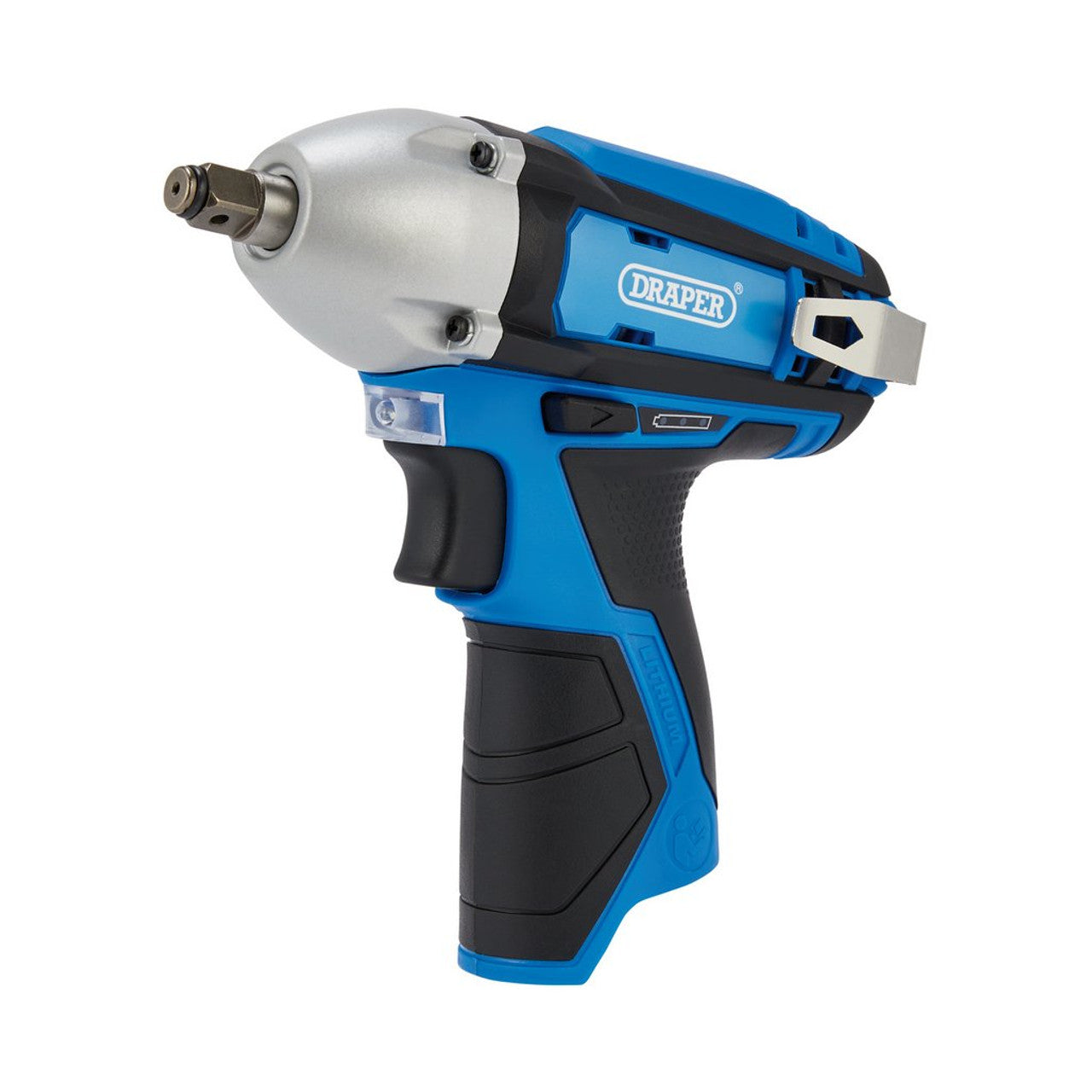 Draper 12V Impact Wrench 3/8" Sq. Dr. Cordless Variable Speed LED Worklight