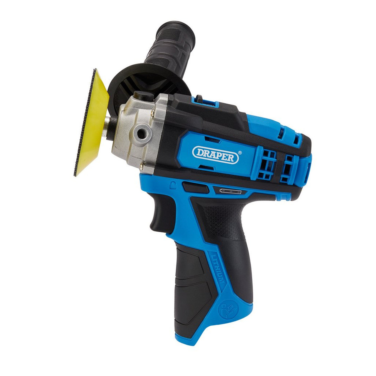 Draper 12V Cordless Car Polisher with 2-Speed Gearbox & Variable Speed