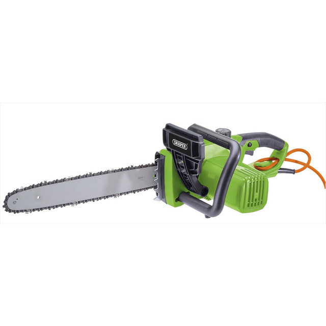 Draper 230V Electric Chainsaw 400mm 2200W Oregon Bar Automatic Lubrication