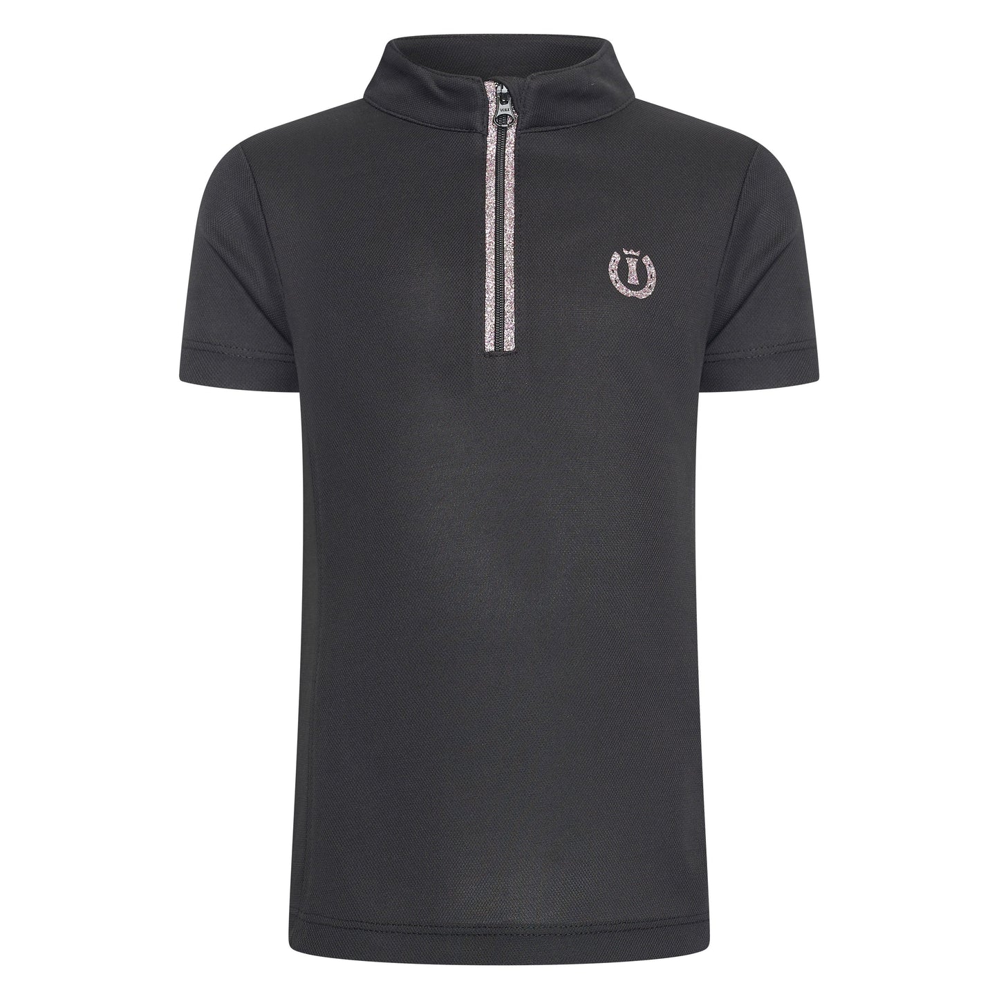 Imperial Riding Children's Arly Top #Colour_black