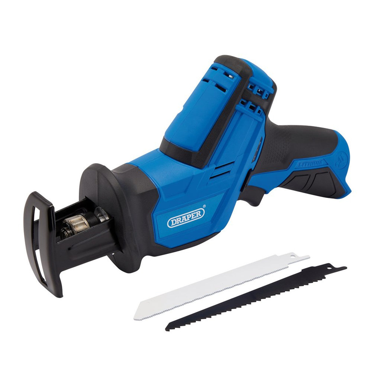 Draper 12V Reciprocating Saw Bare Tool Variable Speed LED Worklight Compact