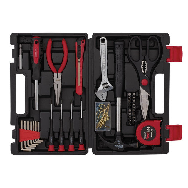 Draper Tools Redline 41 Piece DIY Essential Tool Kit with Storage Case