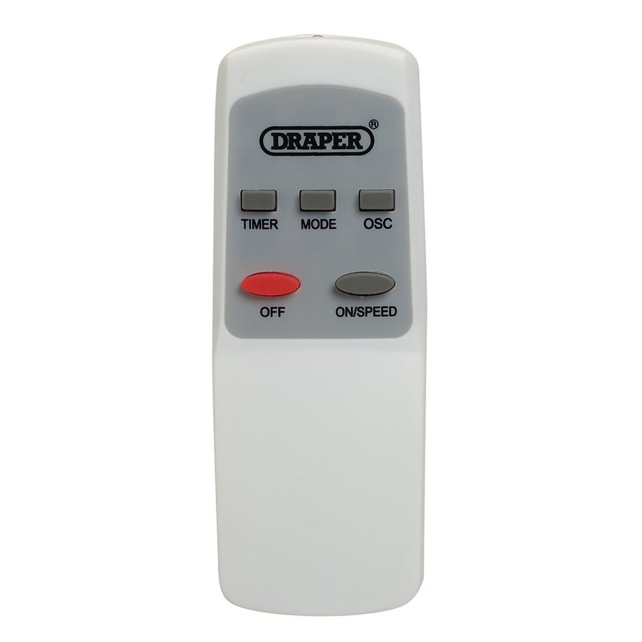 Draper 230V Wall Mounted Fan 16" with Remote Control, 3 Speed, Oscillating