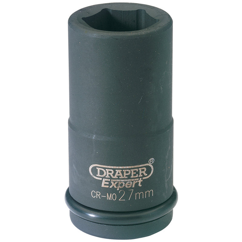 Draper Expert 27mm 3/4" Square Drive HI-TORQ 6 Point Deep Impact Socket