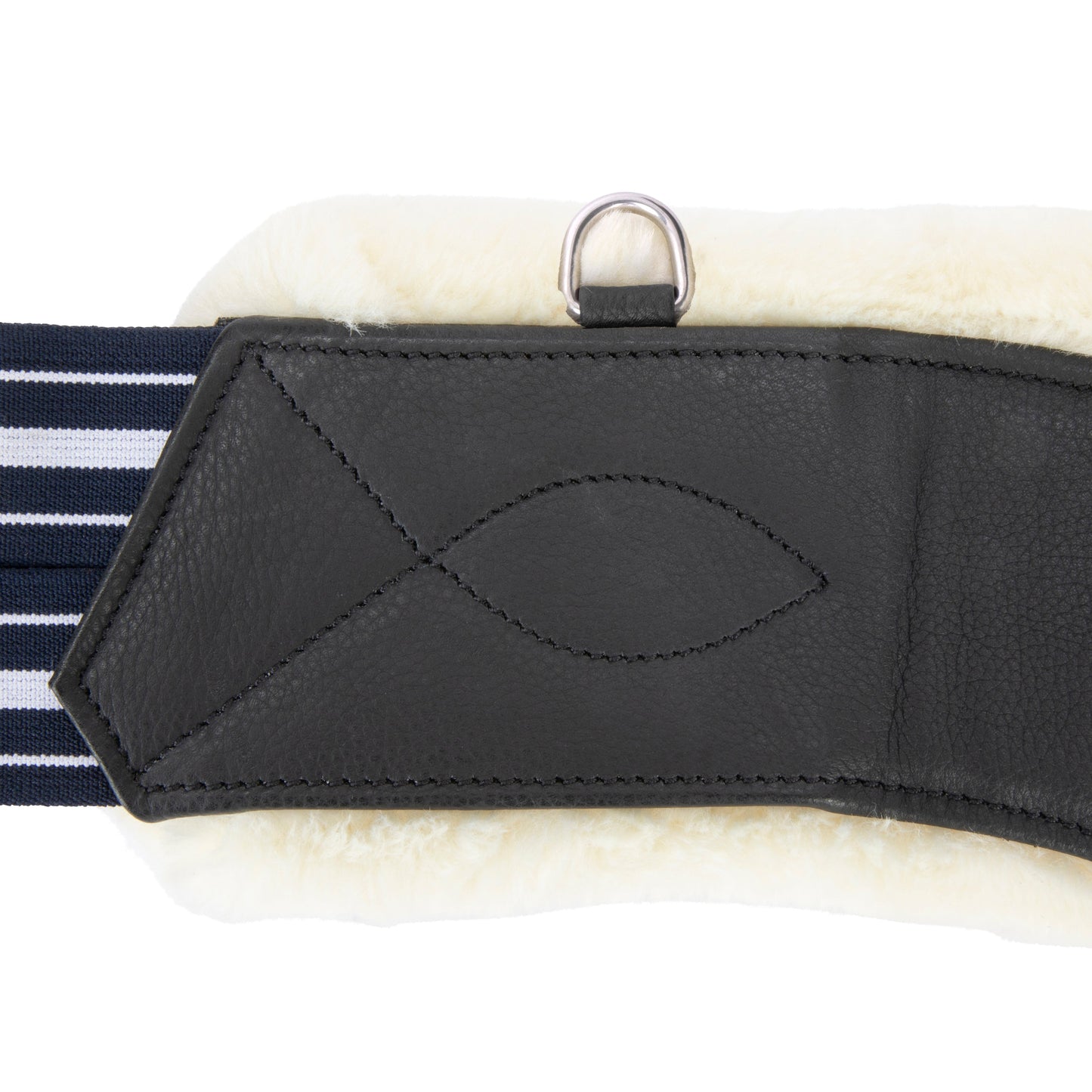 Shires Velociti Lusso Elite Anatomical Girth #colour_black