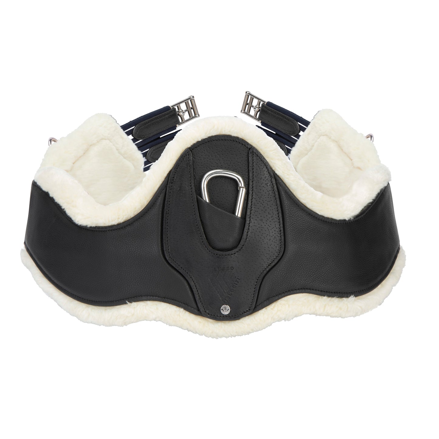 Shires Velociti Lusso Elite Anatomical Girth #colour_black
