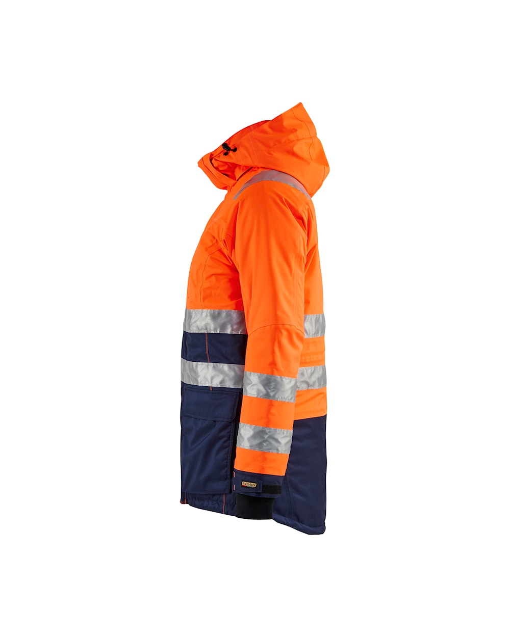 Blaklader Women's Hi-Vis Winter Parka 4472 Waterproof Insulated with Hood
