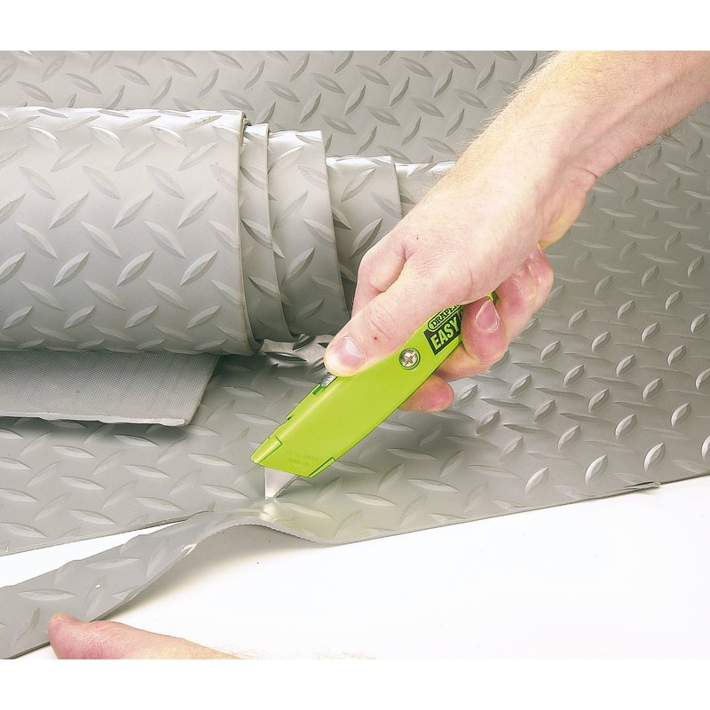Draper Tools Easy Find Retractable Trimming Knife with 2 Blades - 4 Colours