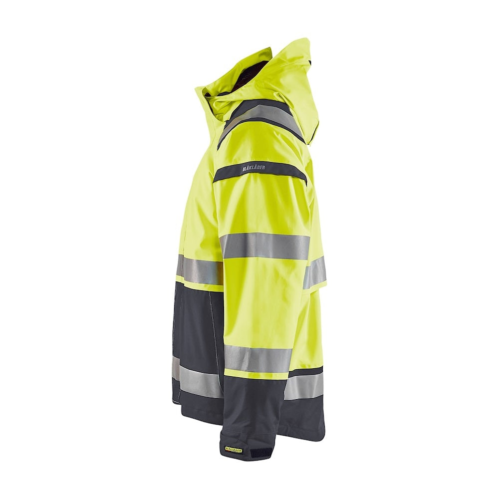 Blaklader Hi-Vis Shell Jacket 4987 Waterproof Breathable Reflective Safety Wear