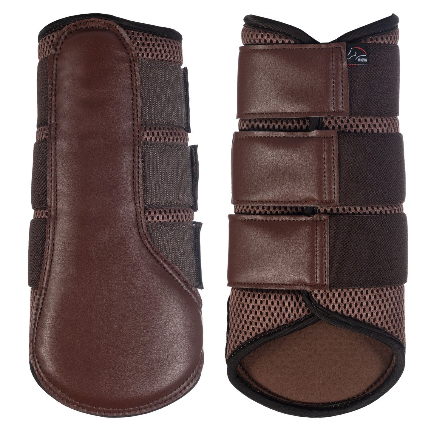 HKM Breath Protection Boots #colour_brandy