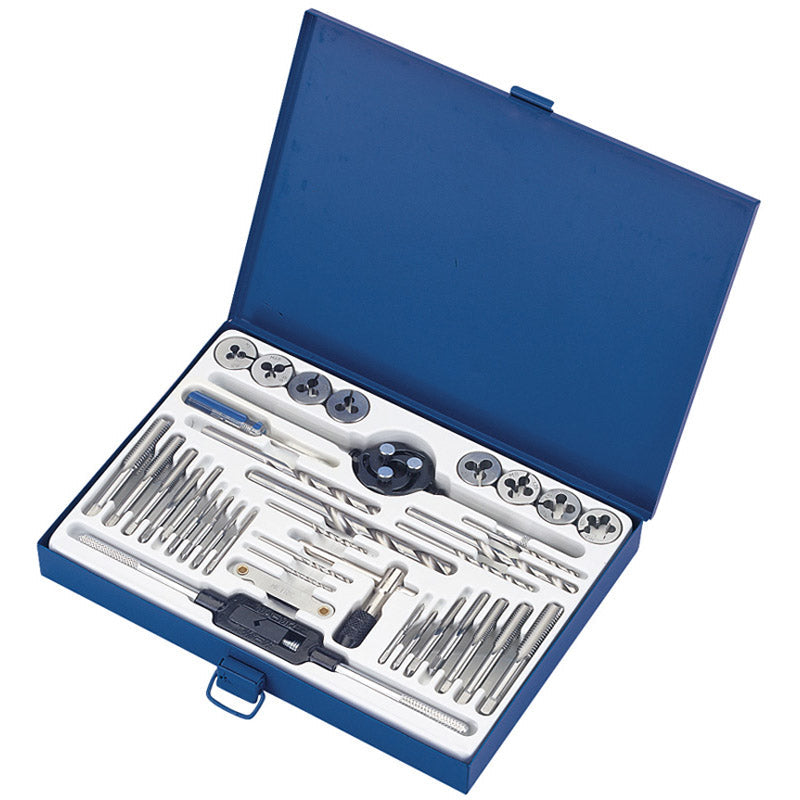 Draper 37 Piece Tap & Die Set, Carbon Steel, Metric Taps & Dies, Storage Case