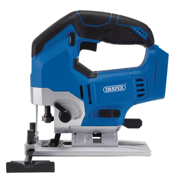 Draper Tools D20 20V Brushless Jigsaw Cordless with LED Worklight & Blades