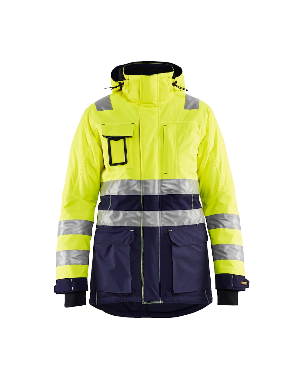 Blaklader Women's Hi-Vis Winter Parka 4472 Waterproof Insulated with Hood