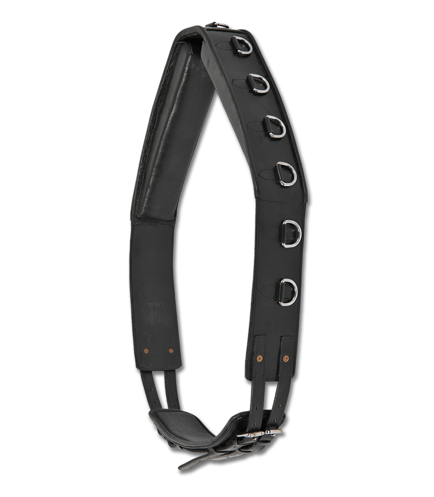 Waldhausen Horse Leather Lunging Surcingle With 13 Rings For Versatile Use