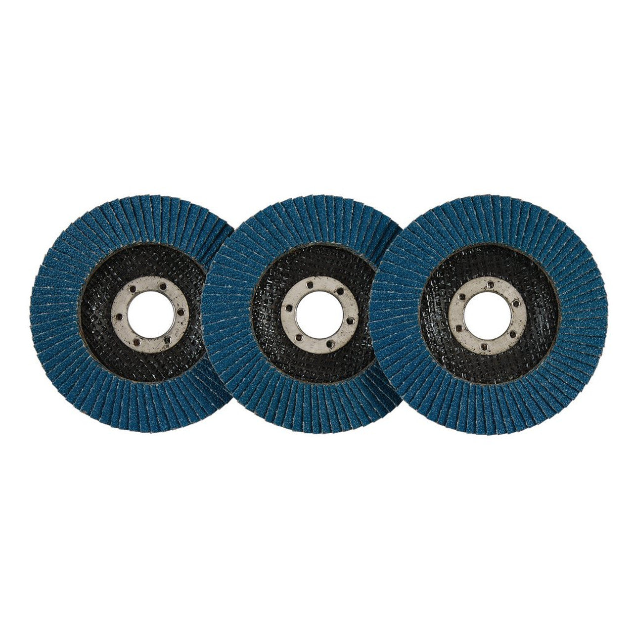 Draper Tools Zirconium Oxide Flap Disc 115mm 60 Grit for Metal Wood Grinding