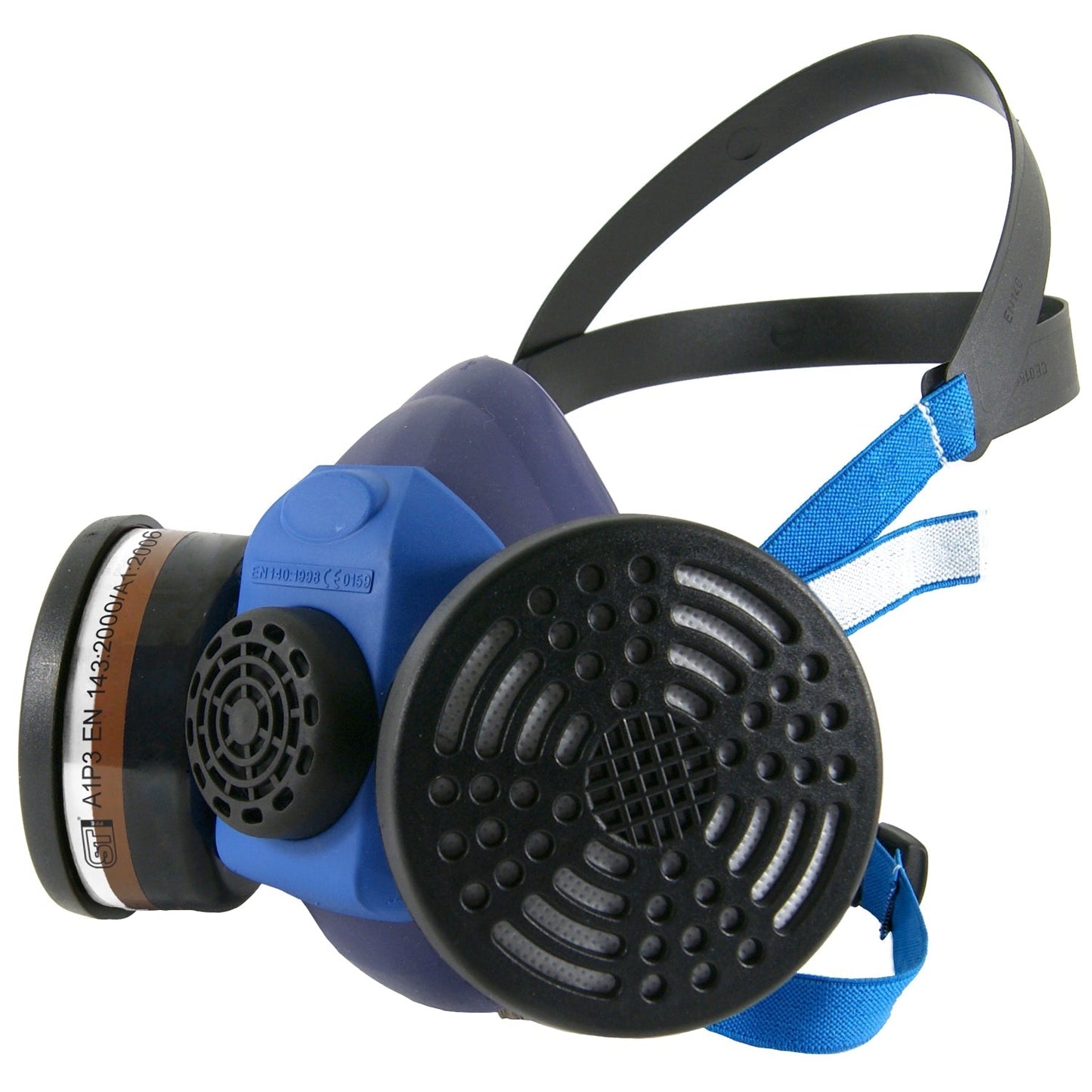 Supertouch Half Face Mask + A1P3 Filters Adjustable Neck Strap Comfortable Fit
