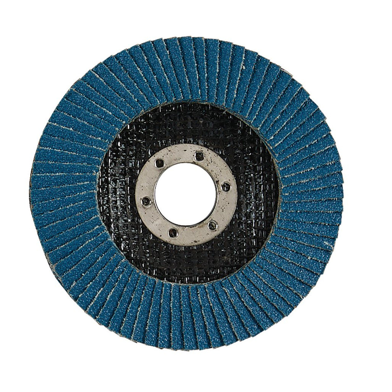 Draper Tools Zirconium Oxide Flap Disc 115mm 80 Grit for Metal Wood Grinding