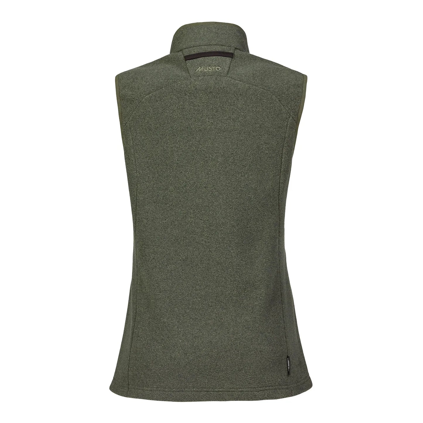 Musto Women's Fenland Polartec Vest #colour_deep-green
