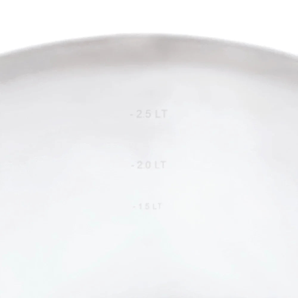 Silverline 2.5L Paint Kettle with Metal Handle for Mixing and Transporting Paint