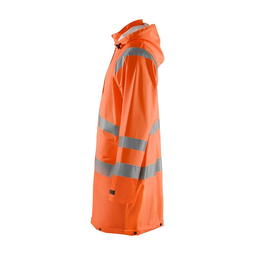 Blaklader Hi-Vis Rain Jacket Level 1 4324 Waterproof Breathable Safety Gear