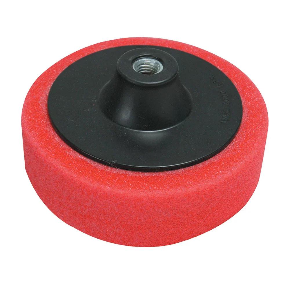 Silverline M14 Foam Polishing Head 150mm Ultra-Soft Red for Automotive Marine