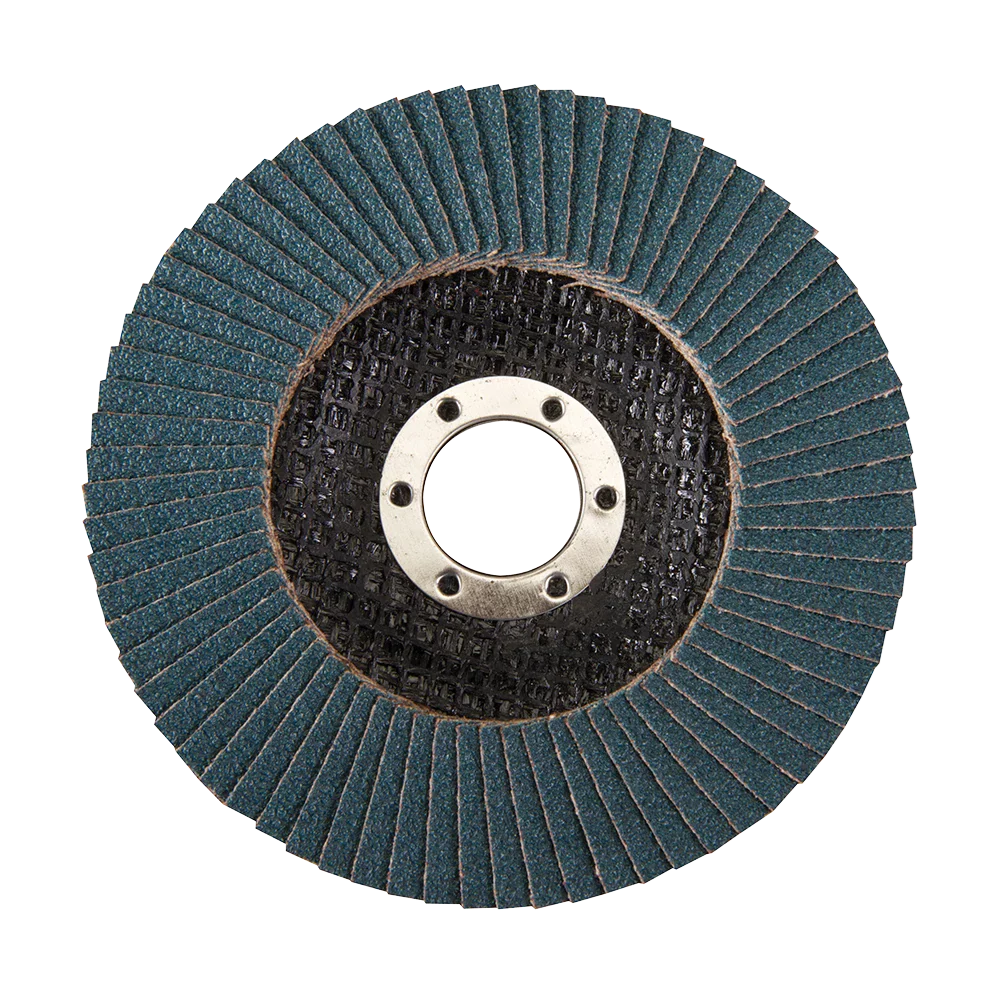 Silverline 115mm Zirconium Flap Disc 60 Grit for Angle Grinders - Long Life
