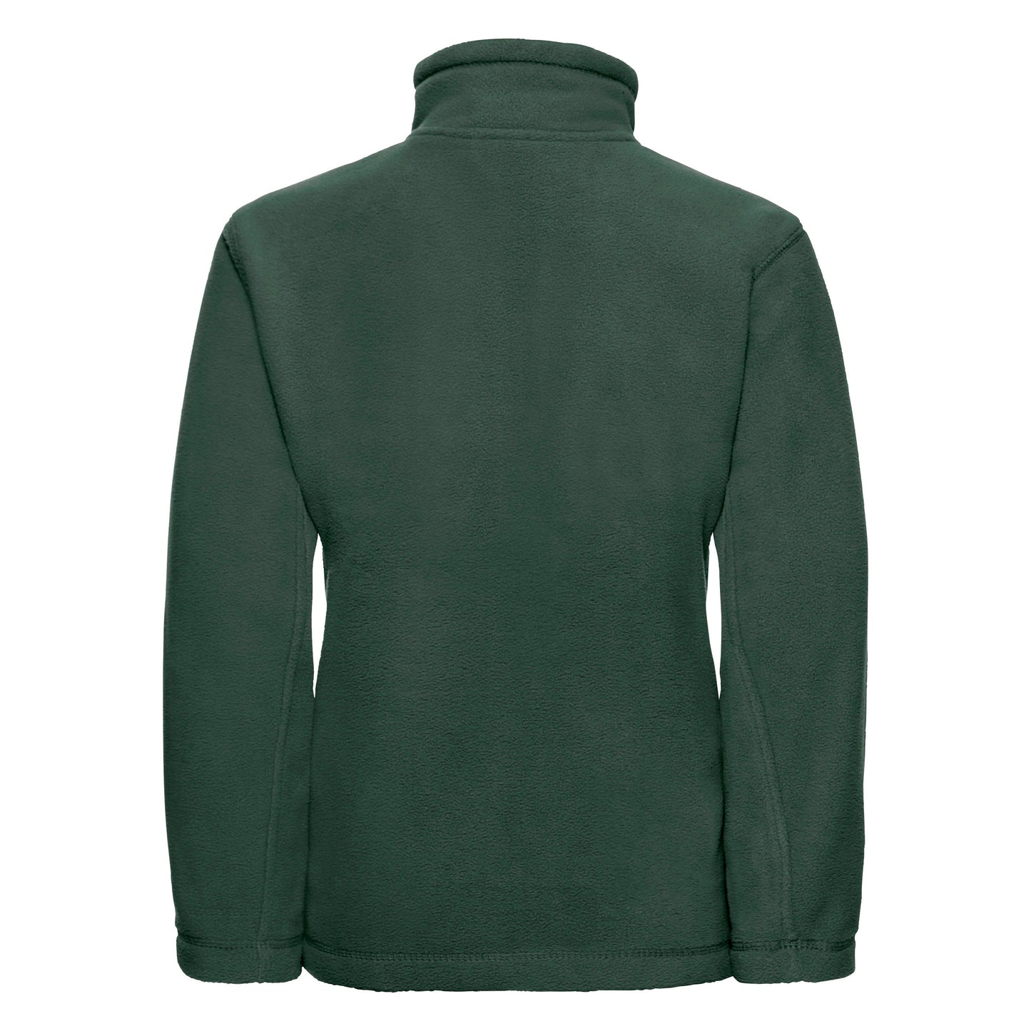 Russell Europe Kids Full-Zip Fleece Jacket with Side Pockets and Cadet Collar