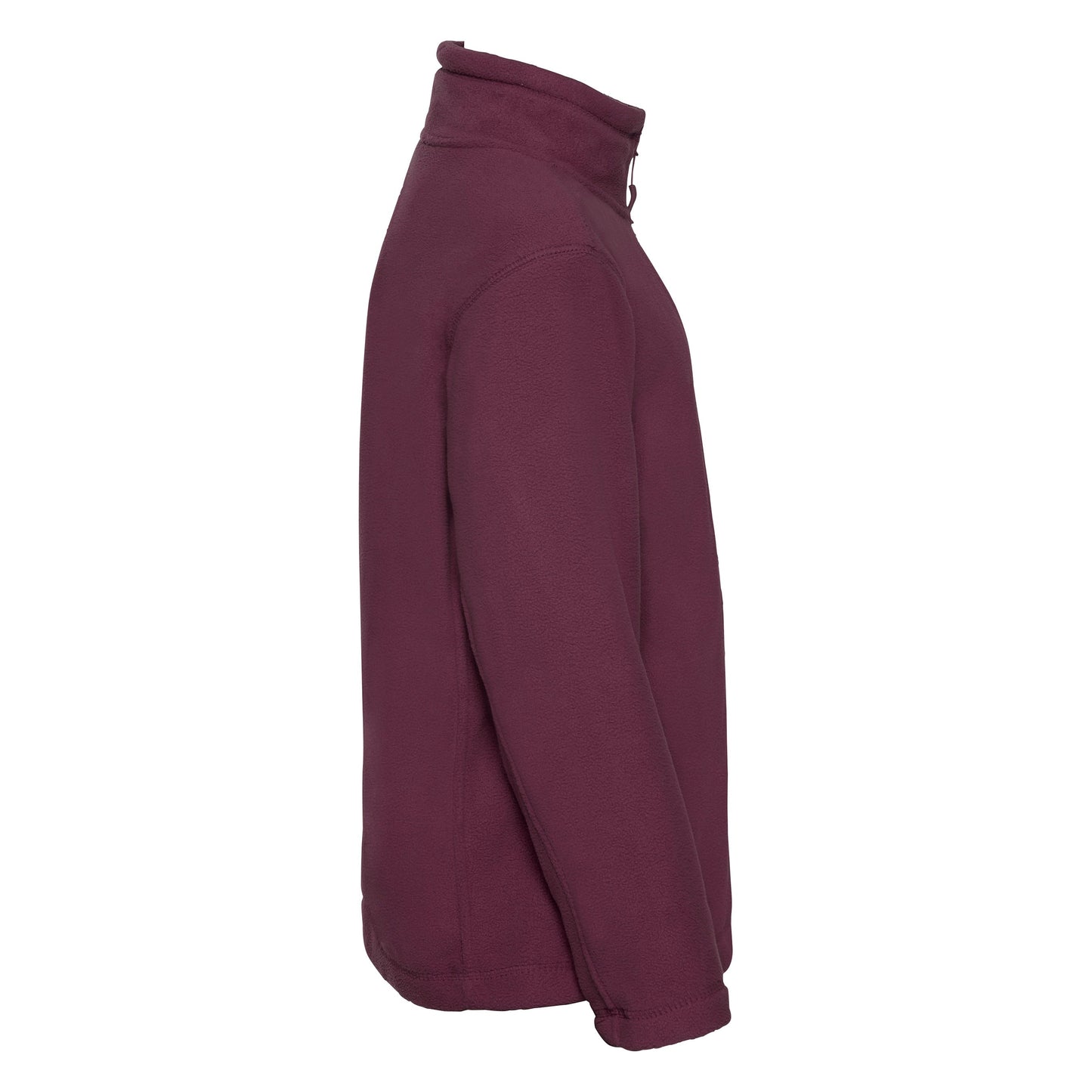 Russell Europe Kids Full-Zip Fleece Jacket with Side Pockets and Cadet Collar
