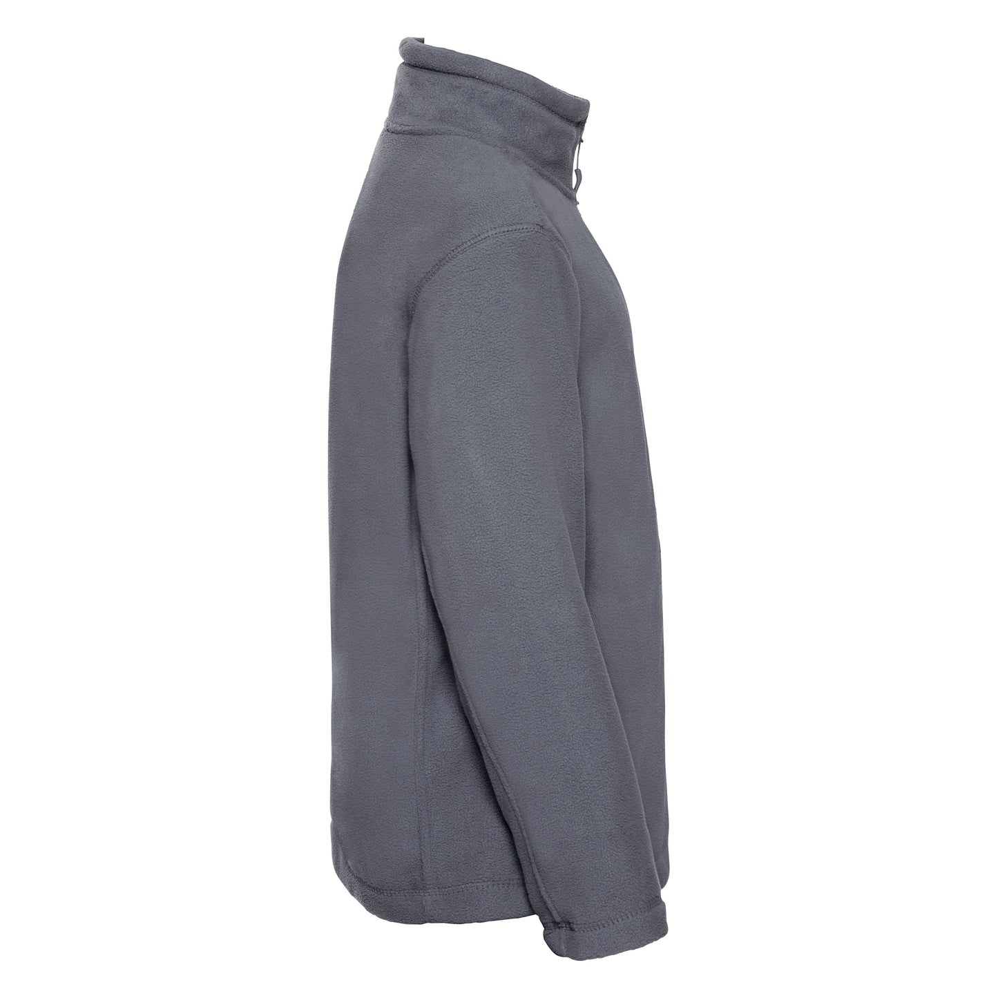 Russell Europe Kids Full-Zip Fleece Jacket with Side Pockets and Cadet Collar