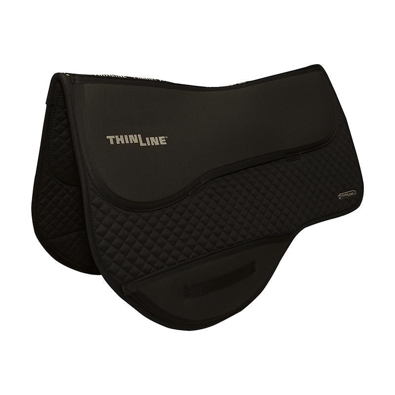 ThinLine Horse Endurance Dropped Rigging Cotton Saddle Pad for Comfort
