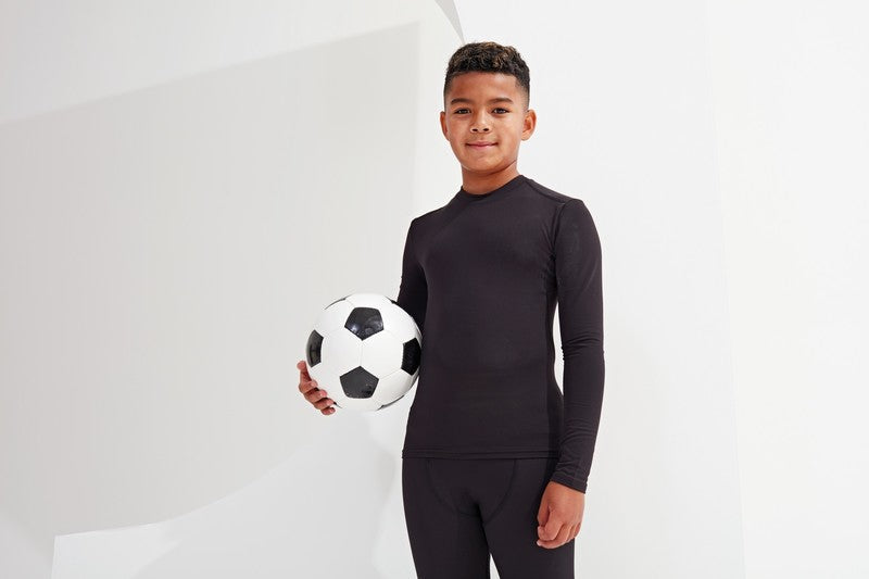 Kids TriDri Performance Baselayer Long Sleeve Fitted Training Top 5-13 Years