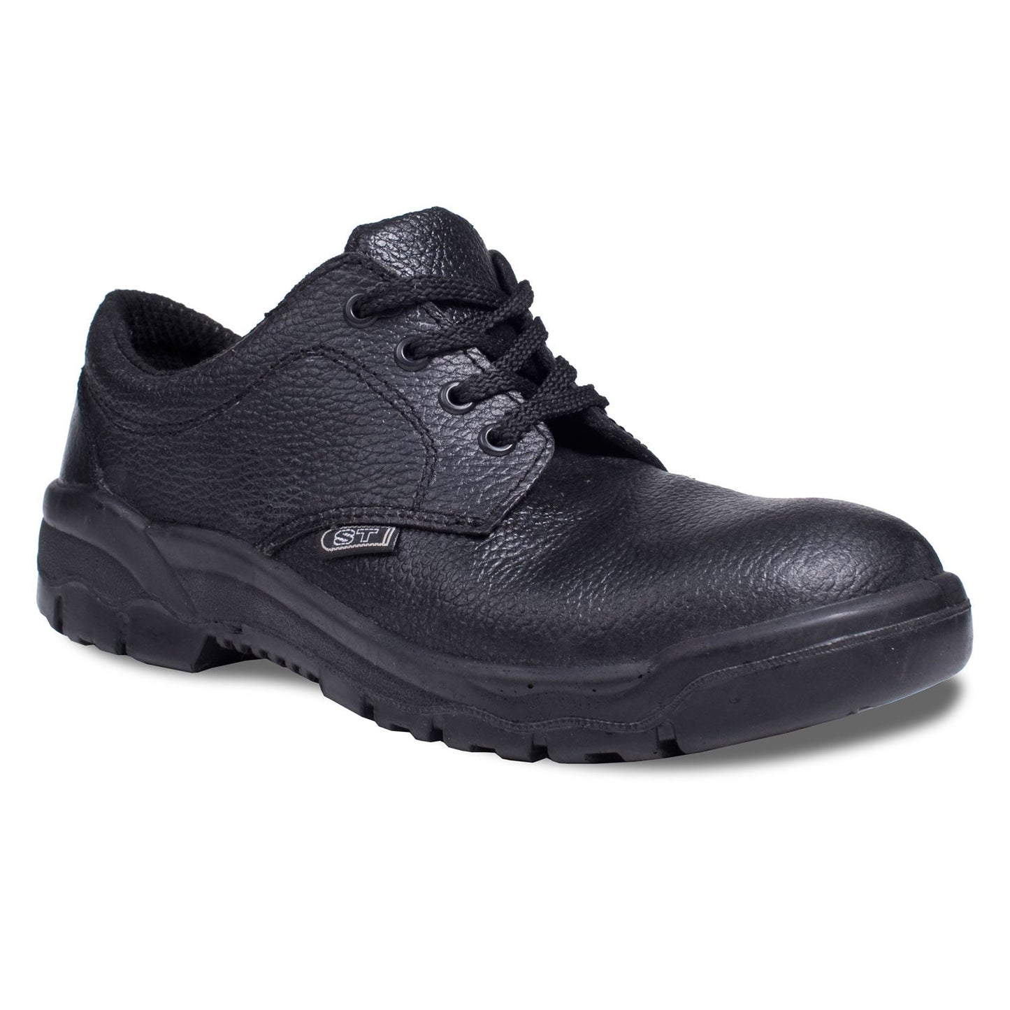 Supertouch S1P Safety Shoes Steel Toe Cap Buffalo Grain Leather Work Footwear